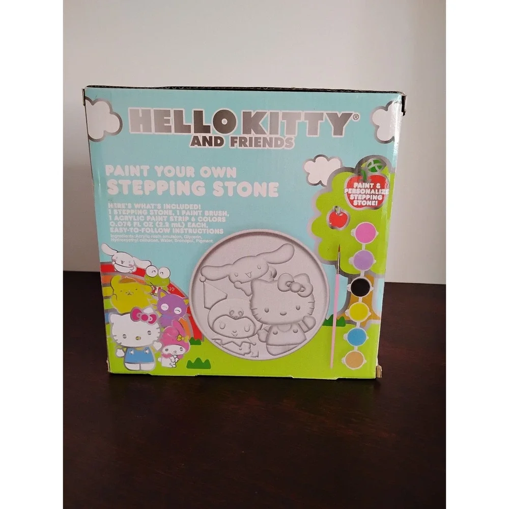 Hello Kitty and Friends Paint your own stepping stone